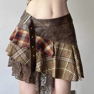 Woodland Muse Patchwork Skirt