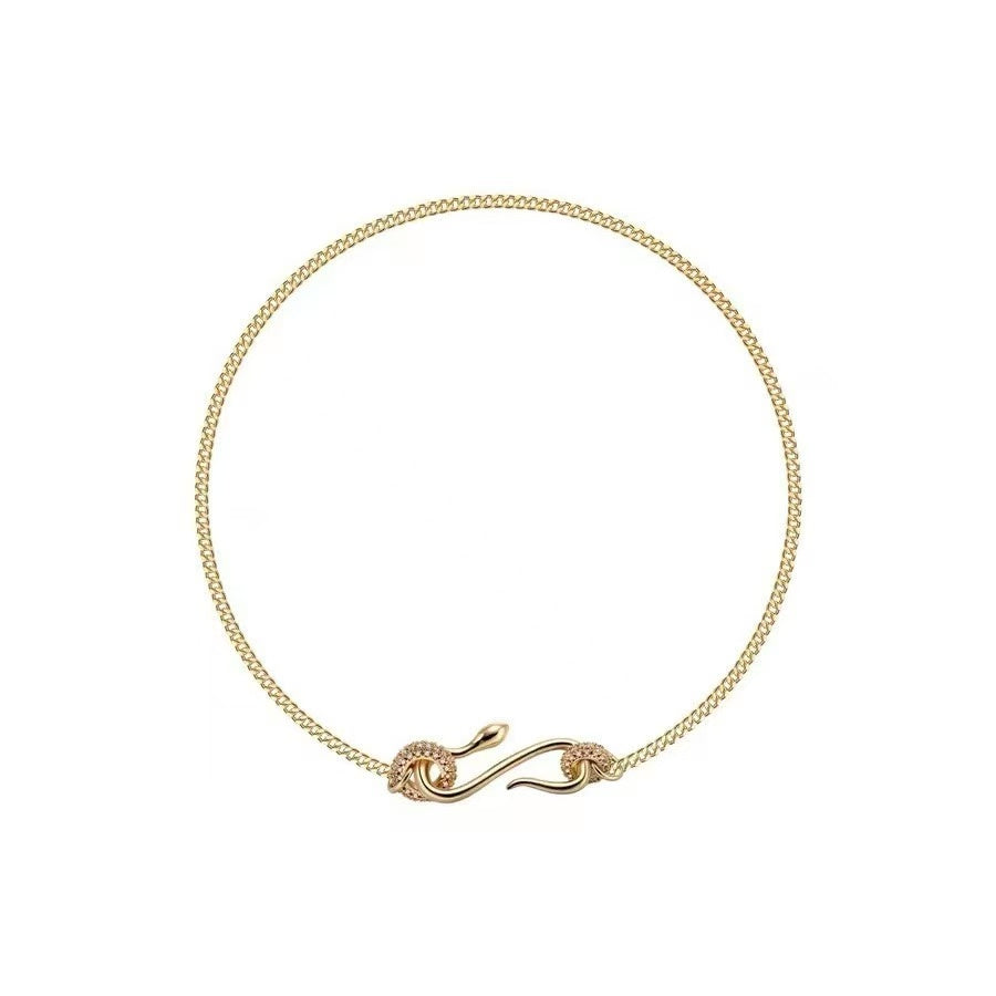 Minimal S-Link Chain Necklace